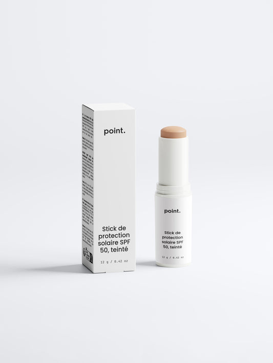 Stick de protection solaire SPF 50, teinté